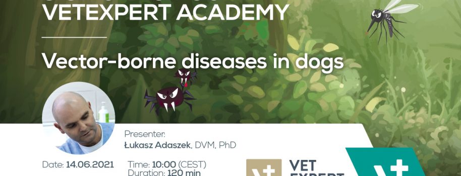 VetExpert internetinis seminaras “Vector-borne diseases in dogs”